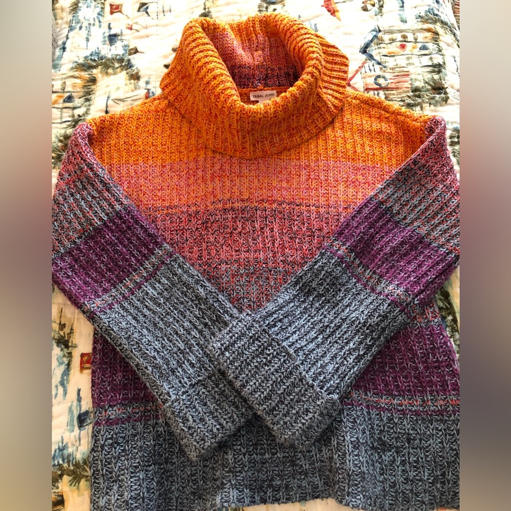 Excellent condition Tribal Jeans brand chunky sweater Size XS.